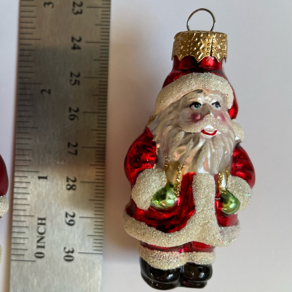 Macy’s glass Christmas ornaments! - Picture 6 of 8